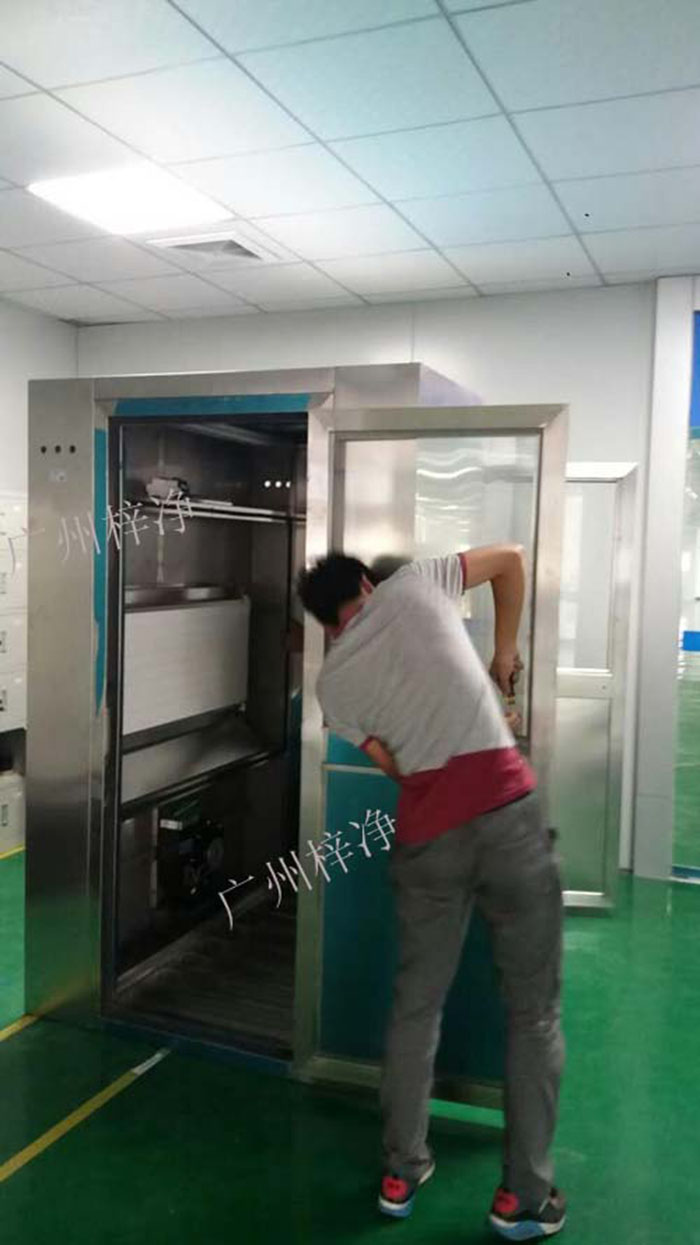 風淋室設定參數(shù)調(diào)整